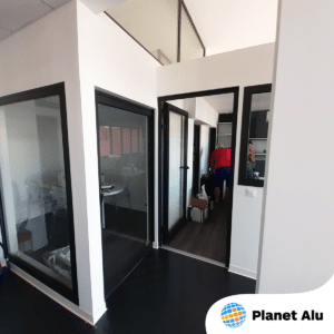 porte chassis fixe fenetre coulissant menuiserie aluminium de planet alu - La_Reunion
